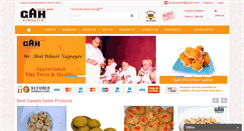 Desktop Screenshot of gahsweets.com