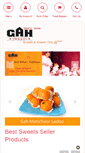 Mobile Screenshot of gahsweets.com